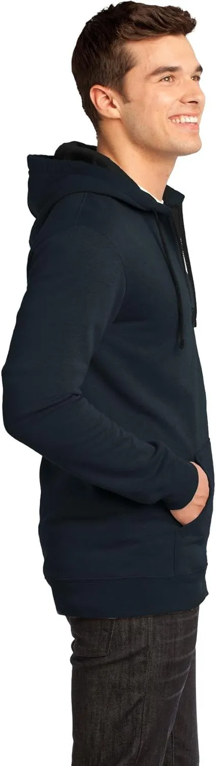 District The Concert Fleece Full-Zip Hoodie. DT800