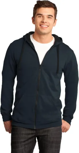 District The Concert Fleece Full-Zip Hoodie. DT800