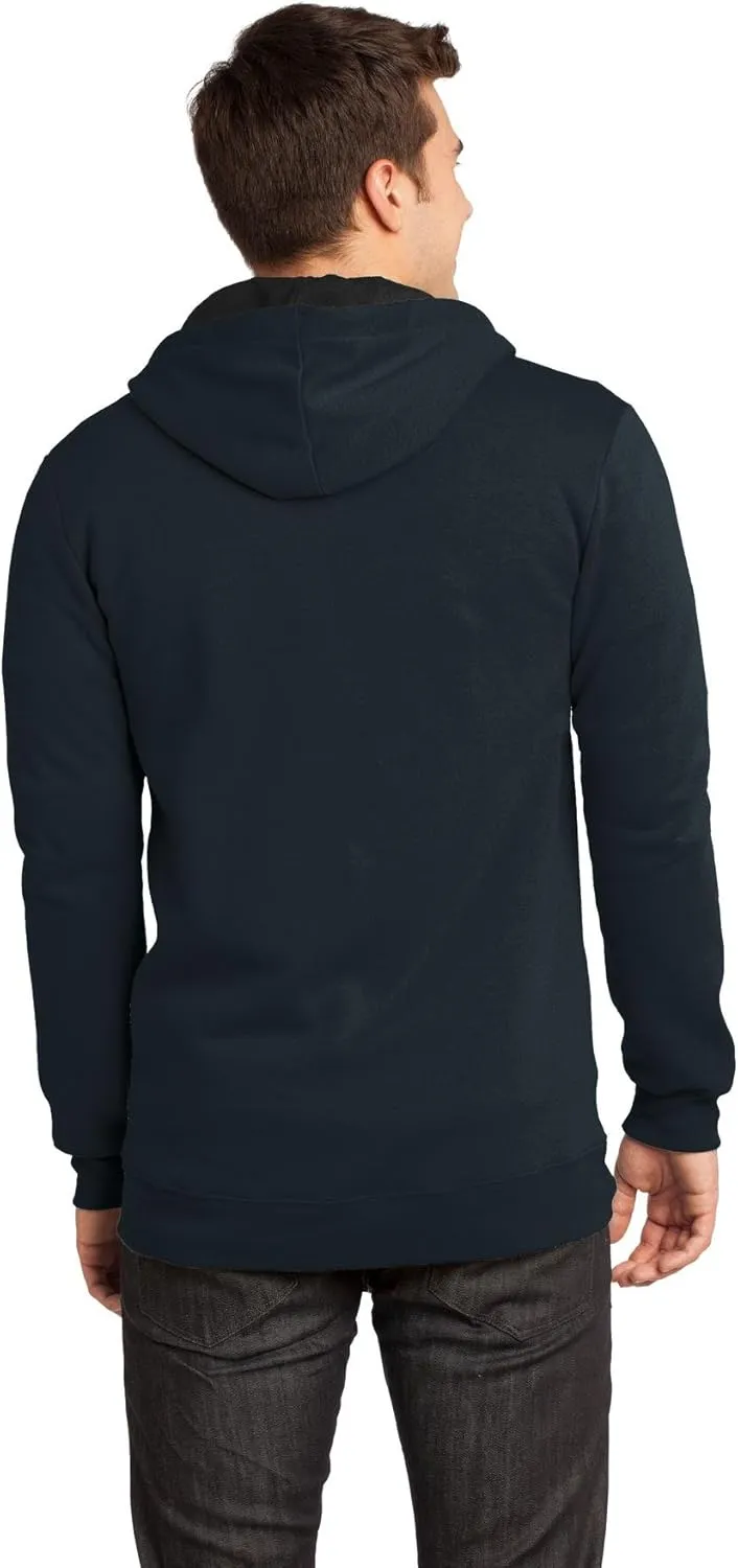 District The Concert Fleece Full-Zip Hoodie. DT800