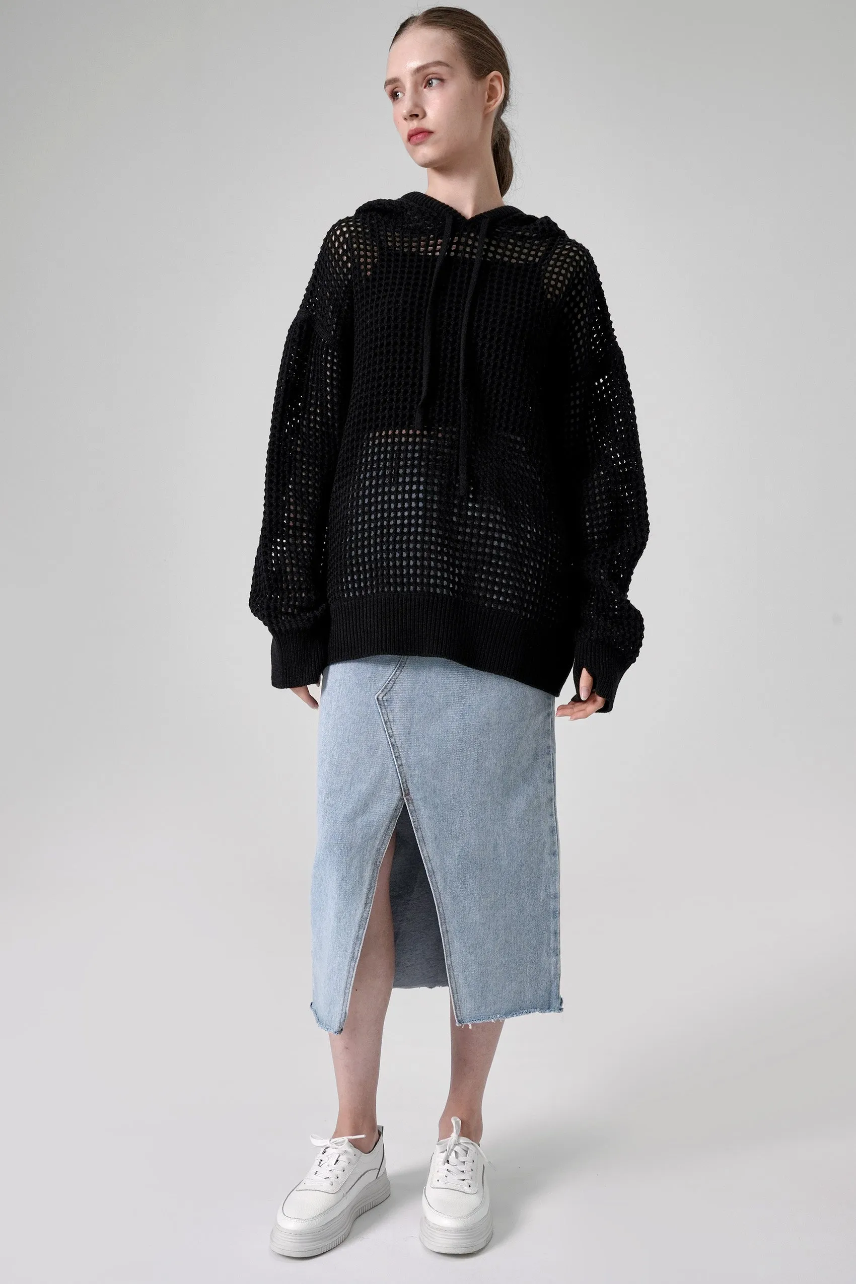 Iopa Knit Hoodie