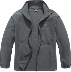KAIDER Women's Plus Size Polar Fleece Jacket Lightweight Full Zip Soft Polar Classic Outdoor Recreation Jacket